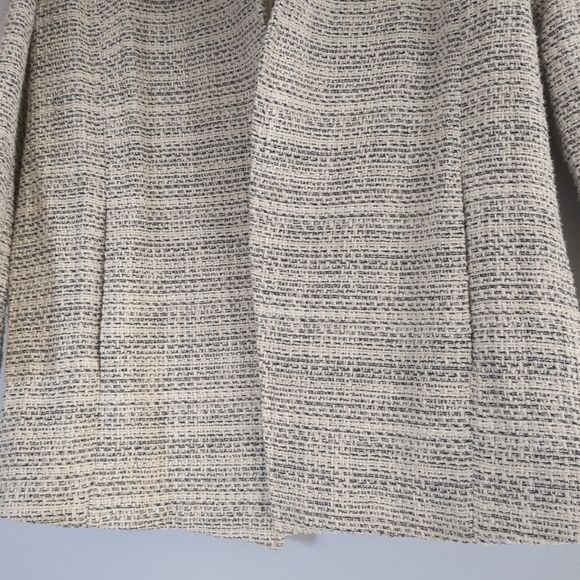 Banana Republic Blazer Womens 4P Cotton Corpcore Elegant Neutral - Picture 2 of 9